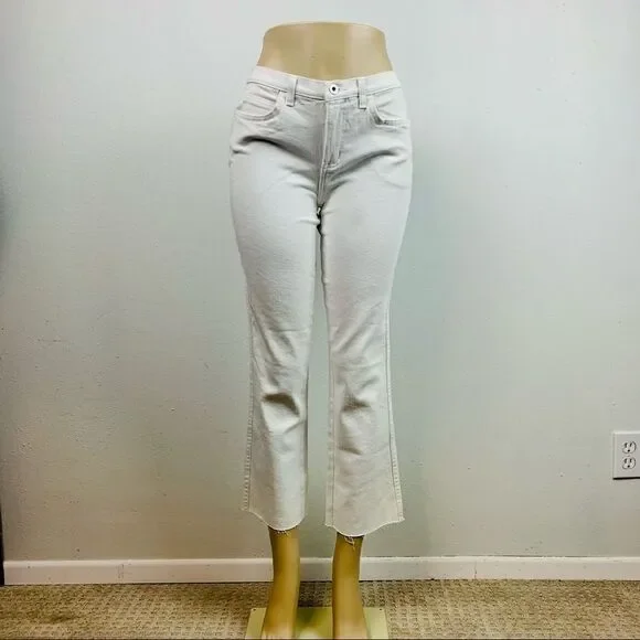 Y2K London Jean Cropped Straight Leg Denim Jean - Picture 6 of 15